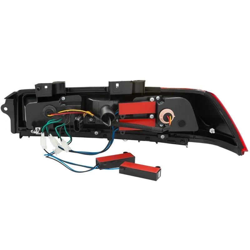ANZO 2014-2015 Chevrolet Camaro LED Taillights Smoke - Side View