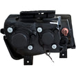 Load image into Gallery viewer, ANZO 2014-2015 Chevrolet Camaro Projector Headlights w/ U-Bar Black - Detail View