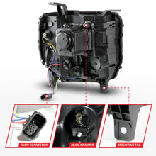 Load image into Gallery viewer, ANZO 2014-2015 Gmc Sierra 1500HD Projector Plank Style Headlight Black W/ Drl - Additional View 7