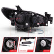 Load image into Gallery viewer, ANZO 2014-2015 Mazda 6 Projector Headlights w/ Plank Style Design Black - Additional View 5