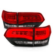 Load image into Gallery viewer, ANZO 2014-2016 Jeep Grand Cherokee LED Taillights Red/Clear - Additional View 7