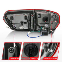 Load image into Gallery viewer, ANZO 2014-2016 Jeep Grand Cherokee LED Taillights Red/Clear - Additional View 9