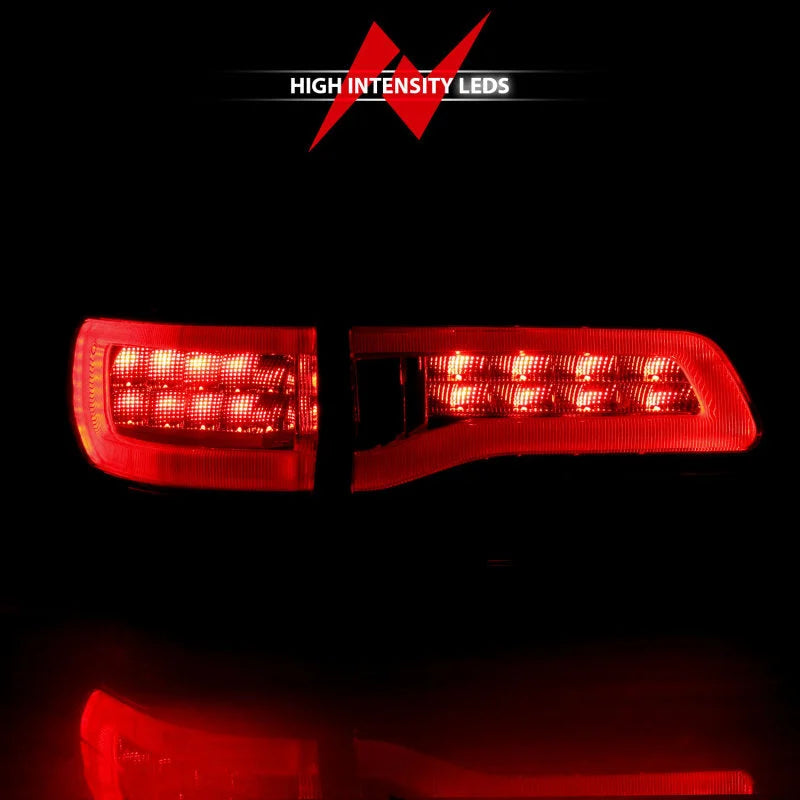 ANZO 2014-2016 Jeep Grand Cherokee LED Taillights Red/Clear - Additional View 12