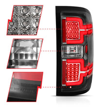 Load image into Gallery viewer, ANZO 2014-2018 Chevy Silverado 1500 LED Taillights Black - Side View