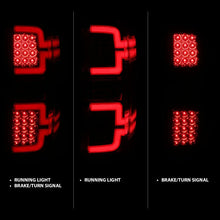 Load image into Gallery viewer, ANZO 2014-2018 Chevy Silverado 1500 LED Taillights Chrome - Main Product View