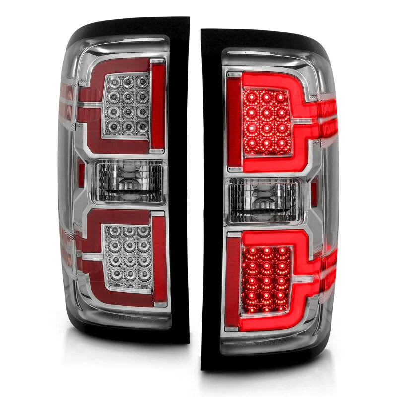 ANZO 2014-2018 Chevy Silverado 1500 LED Taillights Chrome - Additional View 5