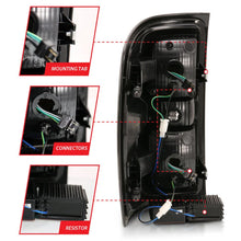 Load image into Gallery viewer, ANZO 2014-2018 Chevy Silverado 1500 LED Taillights Chrome - Additional View 6