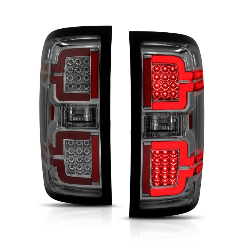 ANZO 2014-2018 Chevy Silverado 1500 LED Taillights Smoke - Main Product View