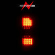 Load image into Gallery viewer, ANZO 2014-2018 GMC Sierra LED Tail Lights Black Housing Smoke Lens - Side View