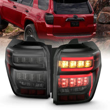 Load image into Gallery viewer, ANZO 2014-2020 Toyota 4Runner T.L Black Housing Smoke Lens Red Light Bar W/Sequential - Back View