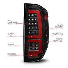 Load image into Gallery viewer, ANZO 2014-2021 Toyota Tundra LED Taillights Black Housing/Clear Lens - Installation View