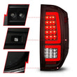 Load image into Gallery viewer, ANZO 2014-2021 Toyota Tundra LED Taillights Black Housing/Smoke Lens - Side View