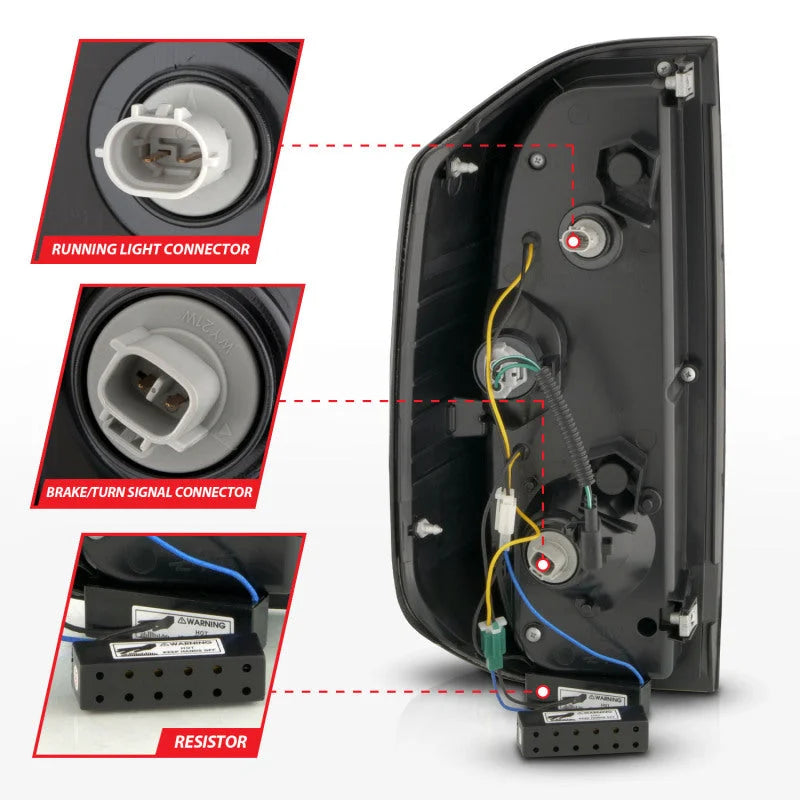 ANZO 2014-2021 Toyota Tundra LED Taillights Black Housing/Smoke Lens - Additional View 7