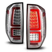 Load image into Gallery viewer, ANZO 2014-2021 Toyota Tundra LED Taillights Chrome Housing/Clear Lens - Side View