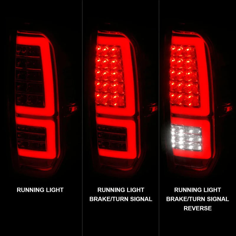 ANZO 2014-2021 Toyota Tundra LED Taillights Chrome Housing/Clear Lens - Additional View 5