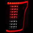 Load image into Gallery viewer, ANZO 2015-2016 Ford F-150 LED Taillights Black - Back View