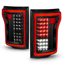 Load image into Gallery viewer, ANZO 2015-2016 Ford F-150 LED Taillights Black - Installation View
