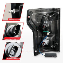 Load image into Gallery viewer, ANZO 2015-2016 Ford F-150 LED Taillights Black - Additional View 5