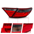 Load image into Gallery viewer, ANZO 2015-2016 Toyota Camry LED Taillights Smoke - Back View