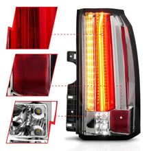 Load image into Gallery viewer, ANZO 2015-2017 GMC Yukon/Yukon XL LED Taillights Chrome - Additional View 5