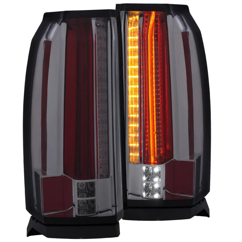 ANZO 2015-2017 GMC Yukon/Yukon XL LED Taillights Smoke - Main Product View