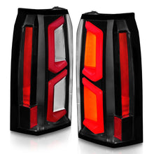 Load image into Gallery viewer, ANZO 2015-2020 Chevrolet Tahoe LED Tail Lights w/ Light Bar Black Housing Clear Lens - Additional View 5