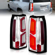 Load image into Gallery viewer, ANZO 2015-2020 Chevrolet Tahoe LED Tail Lights w/ Light Bar Chrome Housing Clear Lens - Main Product View