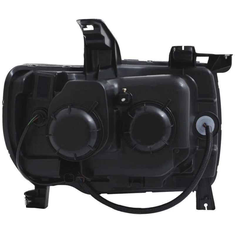 ANZO 2015+ GMC Canyon Projector Headlights w/ Plank Style Design Black w/ Amber - Additional View 8