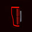Load image into Gallery viewer, ANZO 2017+ Ford F-250 LED Taillights - Black/Clear - Side View