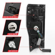 Load image into Gallery viewer, ANZO 2017+ Ford F-250 LED Taillights - Black/Smoke - Additional View 7