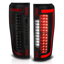 Load image into Gallery viewer, ANZO 2017+ Ford F-250 LED Taillights - Black/Smoke - Additional View 8