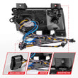 Load image into Gallery viewer, ANZO 2018-2021 Jeep Wrangler LED Side Markers Chrome Housing Clear Lens w/ Sequential Signal - Side View
