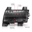 Load image into Gallery viewer, ANZO 2018-2021 Jeep Wrangler LED Side Markers Chrome Housing Smoke Lens w/ Seq. Signal Sport Bulb - Additional View 5