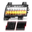 Load image into Gallery viewer, ANZO 2018-2021 Jeep Wrangler LED Side Markers Chrome Housing Smoke Lens w/ Seq. Signal Sport Bulb - Additional View 8