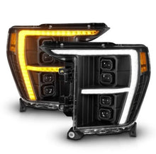 Load image into Gallery viewer, ANZO 21-23 Ford F-150 (w/Factory Halogen) Z-Series Full LED Proj Headlights - Pass. Side ONLY - Main Product View