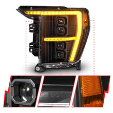 Load image into Gallery viewer, ANZO 21-23 Ford F-150 (w/Factory Halogen) Z-Series Full LED Proj Headlights - Pass. Side ONLY - Installation View