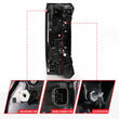 Load image into Gallery viewer, ANZO 22-24 Toyota Tundra Z-Series Full LED Tail Lights Smoke Lens Init/SeqSig- Pair - Side View