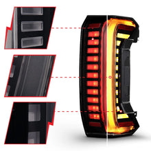 Load image into Gallery viewer, ANZO 22-24 Toyota Tundra Z-Series Full LED Tail Lights Smoke Lens Init/SeqSig- Pair - Installation View