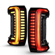 Load image into Gallery viewer, ANZO 22-24 Toyota Tundra Z-Series Full LED Tail Lights Smoke Lens Init/SeqSig- Pair - Additional View 5