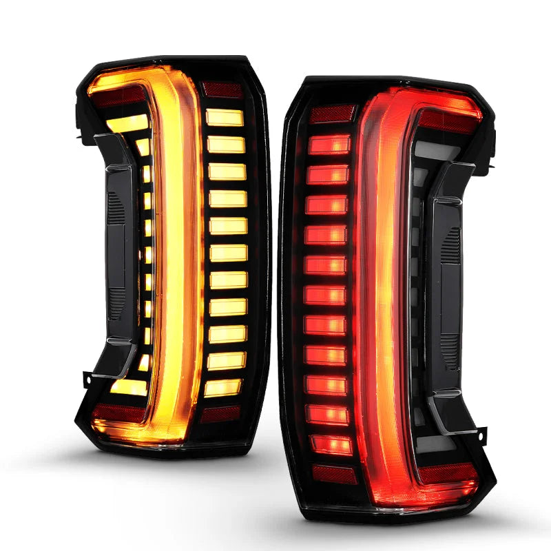ANZO 22-24 Toyota Tundra Z-Series Full LED Tail Lights Smoke Lens Init/SeqSig- Pair - Additional View 5