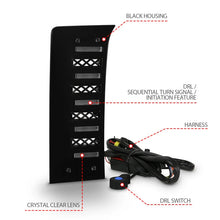 Load image into Gallery viewer, ANZO 22-24 Toyota Tundra (w/Factory LED Refl. &amp; OE Bumper) Z-Series Full LED DRL Vent Lights - Pair - Side View