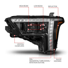 Load image into Gallery viewer, ANZO 22-24 Toyota Tundra (w/Factory LED Refl.) Z-Series Full LED Proj Headlights - Driver Side ONLY - Additional View 8