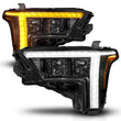 Load image into Gallery viewer, ANZO 22-24 Toyota Tundra (w/Factory LED Refl.) Z-Series Full LED Proj Headlights - Pass. Side ONLY - Side View