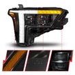 Load image into Gallery viewer, ANZO 22-24 Toyota Tundra (w/Factory LED Refl.) Z-Series Full LED Proj Headlights - Pass. Side ONLY - Additional View 8