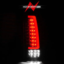 Load image into Gallery viewer, ANZO 88-99 Chevy/GMC C/K1500/2500/3500 Full LED Light Tube Taillights Black Housing Clear Lens - Installation View