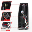 Load image into Gallery viewer, ANZO 88-99 Chevy/GMC C/K1500/2500/3500 Full LED Light Tube Taillights Black Housing Clear Lens - Additional View 5