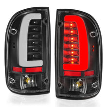 Load image into Gallery viewer, ANZO 95-00 Toyota Tacoma LED Taillights Black Housing Clear Lens (Pair) - Back View
