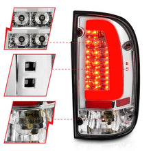 Load image into Gallery viewer, ANZO 95-00 Toyota Tacoma LED Taillights Chrome Housing Clear Lens (Pair) - Additional View 5