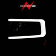 Load image into Gallery viewer, ANZO 99-04 Ford F250/F350/F450/Excursion (excl. 99) Crystal Headlights - w/ Light Bar Black Housing - Additional View 5