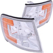 Load image into Gallery viewer, ANZO Corner Lights 1994-1997 Honda Accord Euro Corner Lights Chrome w/ Amber Reflector - Main Product View